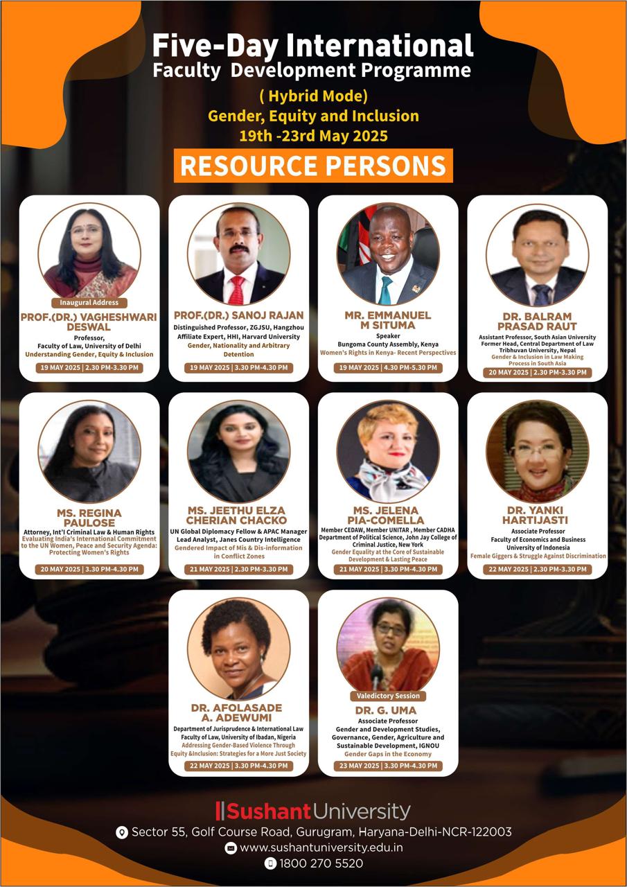 County Assembly of Bungoma Speaker Hon. Emmanuel Situma Honoured by Sushant University in India