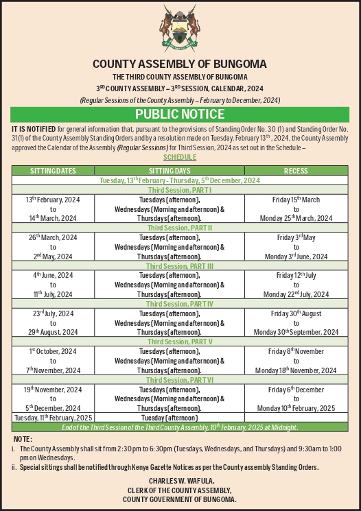 PUBLIC NOTICE