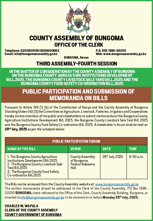 PUBLIC NOTICE