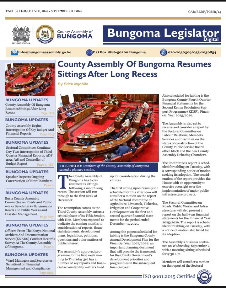 BCL 36TH EDITION E-NEWSLETTER