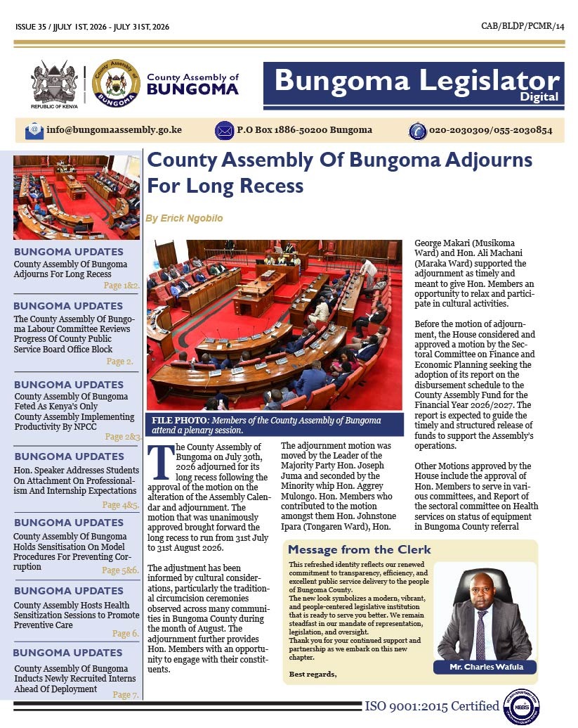 BCL 35TH EDITION E-NEWSLETTER