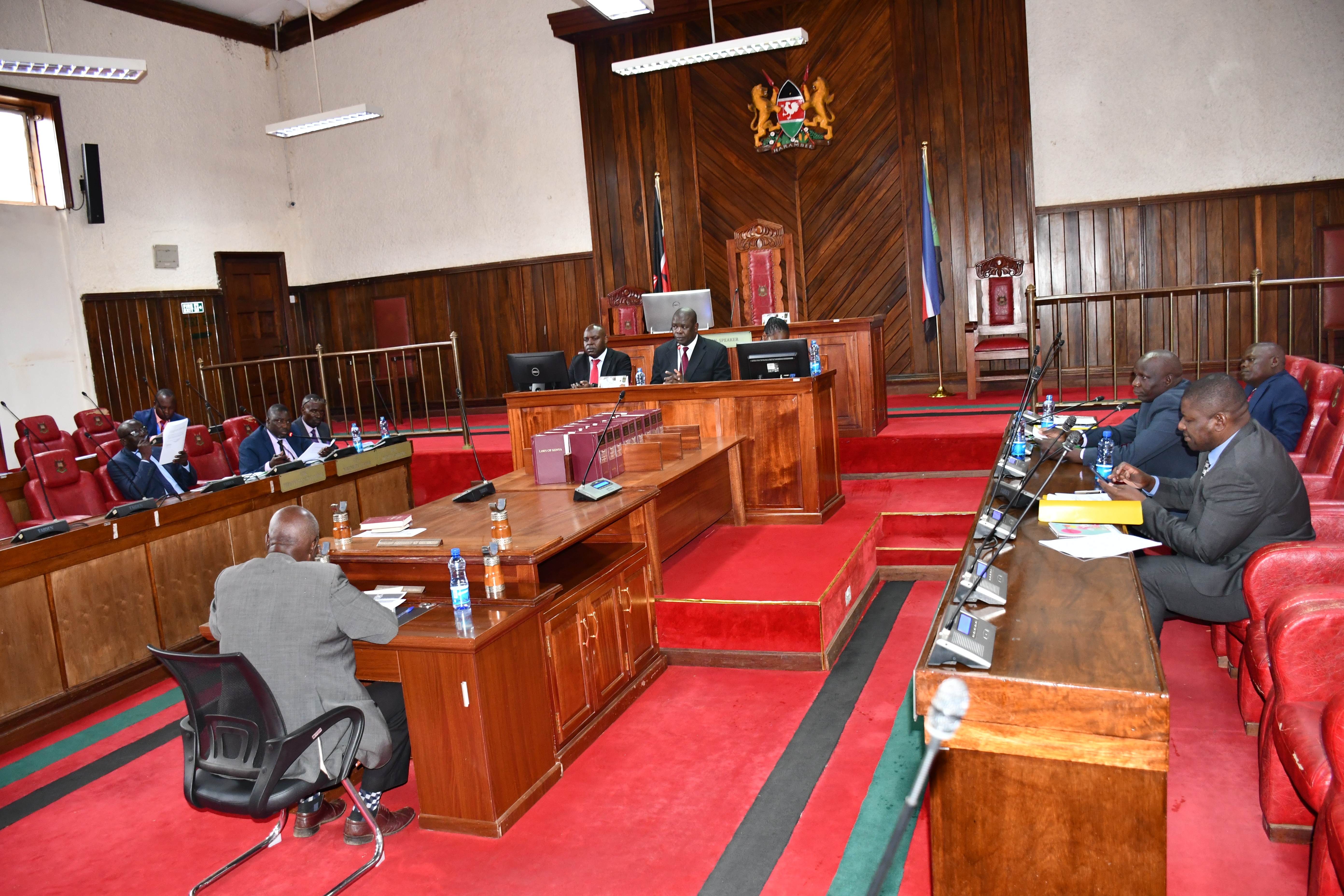 COUNTY ASSEMBLY OF BUNGOMA COMMITTEE ON APPOINTMENTS VETS COUNTY SECRETARY NOMINEE