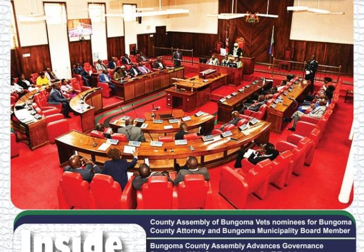 BUNGOMA LEGISLATOR 13th EDITION (April 1ST - April 15TH) E-NEWSLETTER