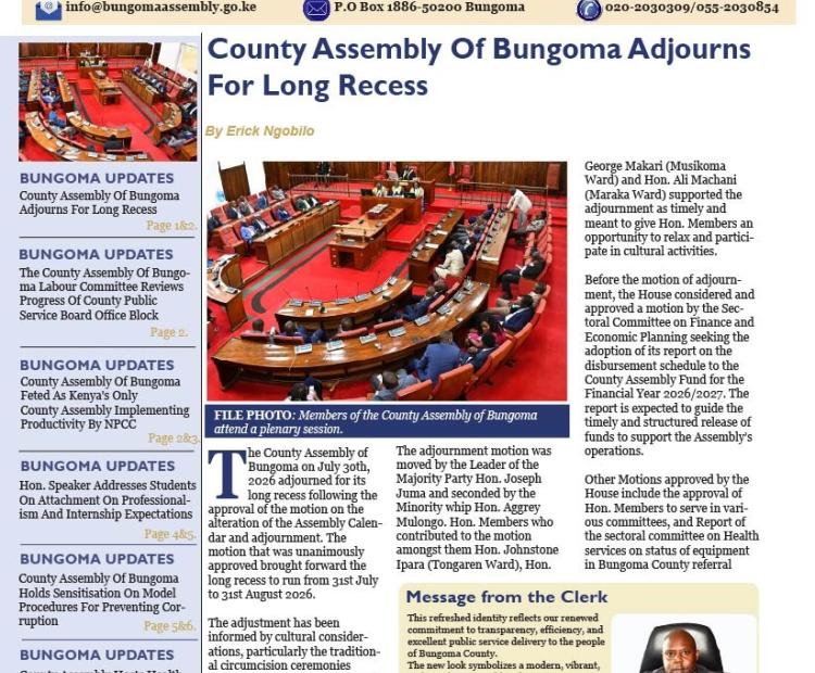 BCL 35TH EDITION E-NEWSLETTER