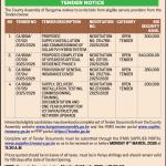 ADVERT - TENDER NOTICE
